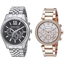 MICHAEL KORS(マイケルコース)ペアウォッチ(ブラック、ピンク） MICHAEL KORS ペアウォッチ マイケルコース 時計 MICHAELKORS